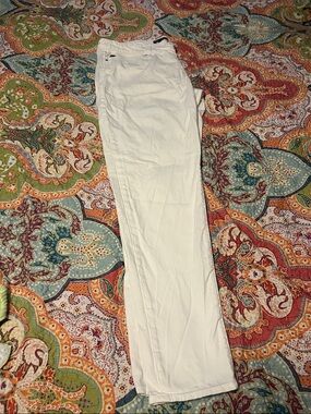 Dear John White Straight-Leg Women's Pants